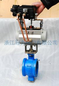 氣動(dòng)V型調(diào)節(jié)球閥能為工業(yè)干什么？