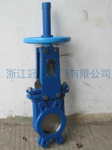 手動(dòng)刀閘閥操作輕便靈活,很方便的哦！