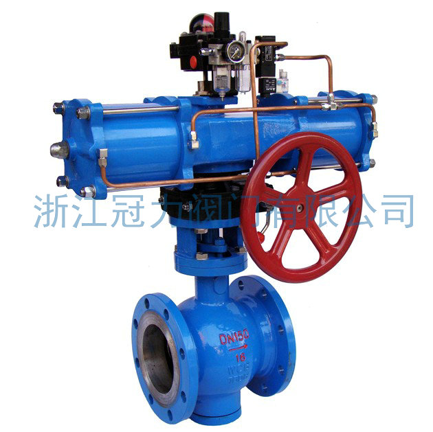 如何正確安裝法蘭式V型球閥？